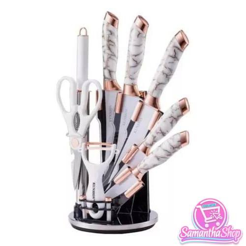 SET DE CUCHILLOS EN MARMOL - Imagen 2