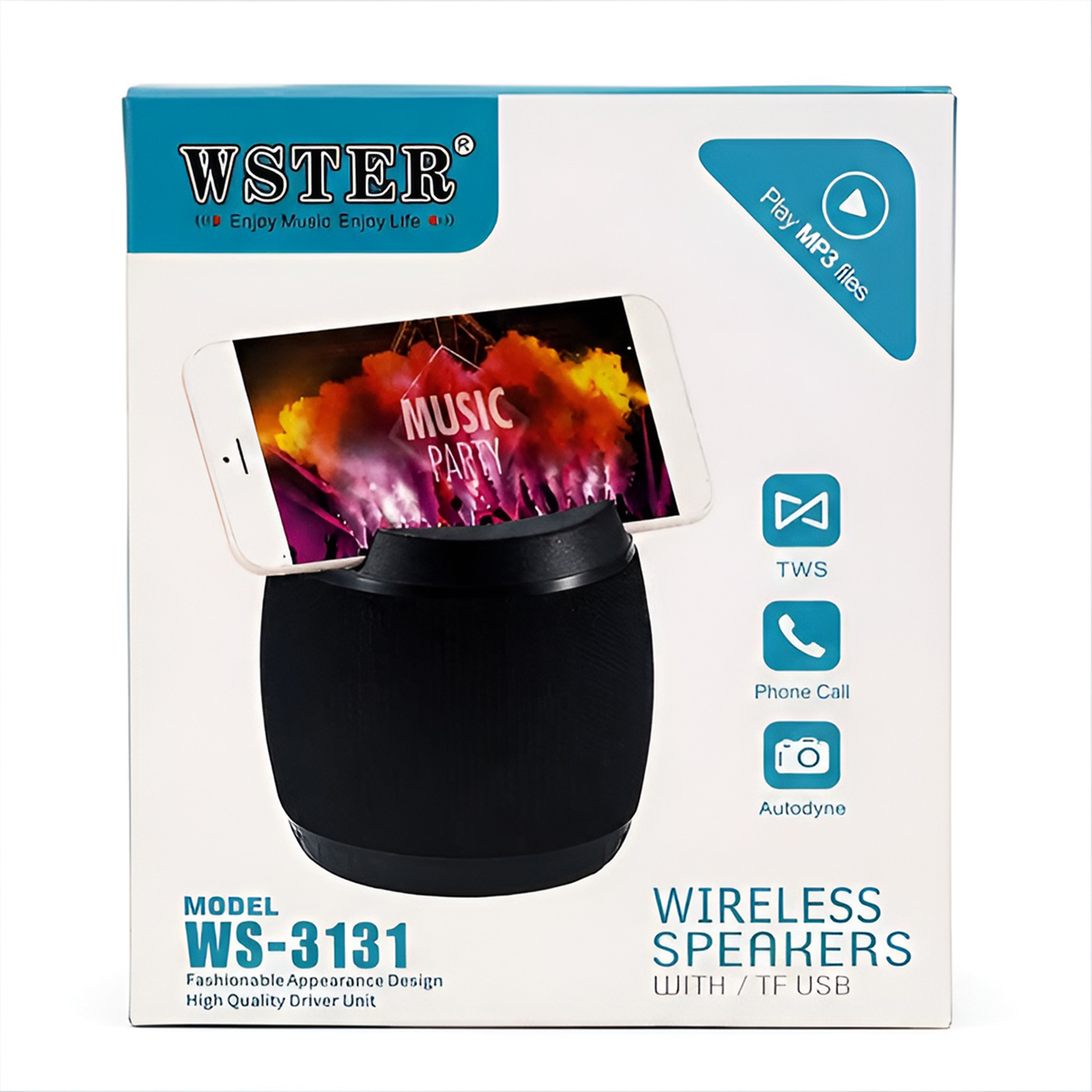 Parlante Bluetooth WSTER WS-3131 - Imagen 4