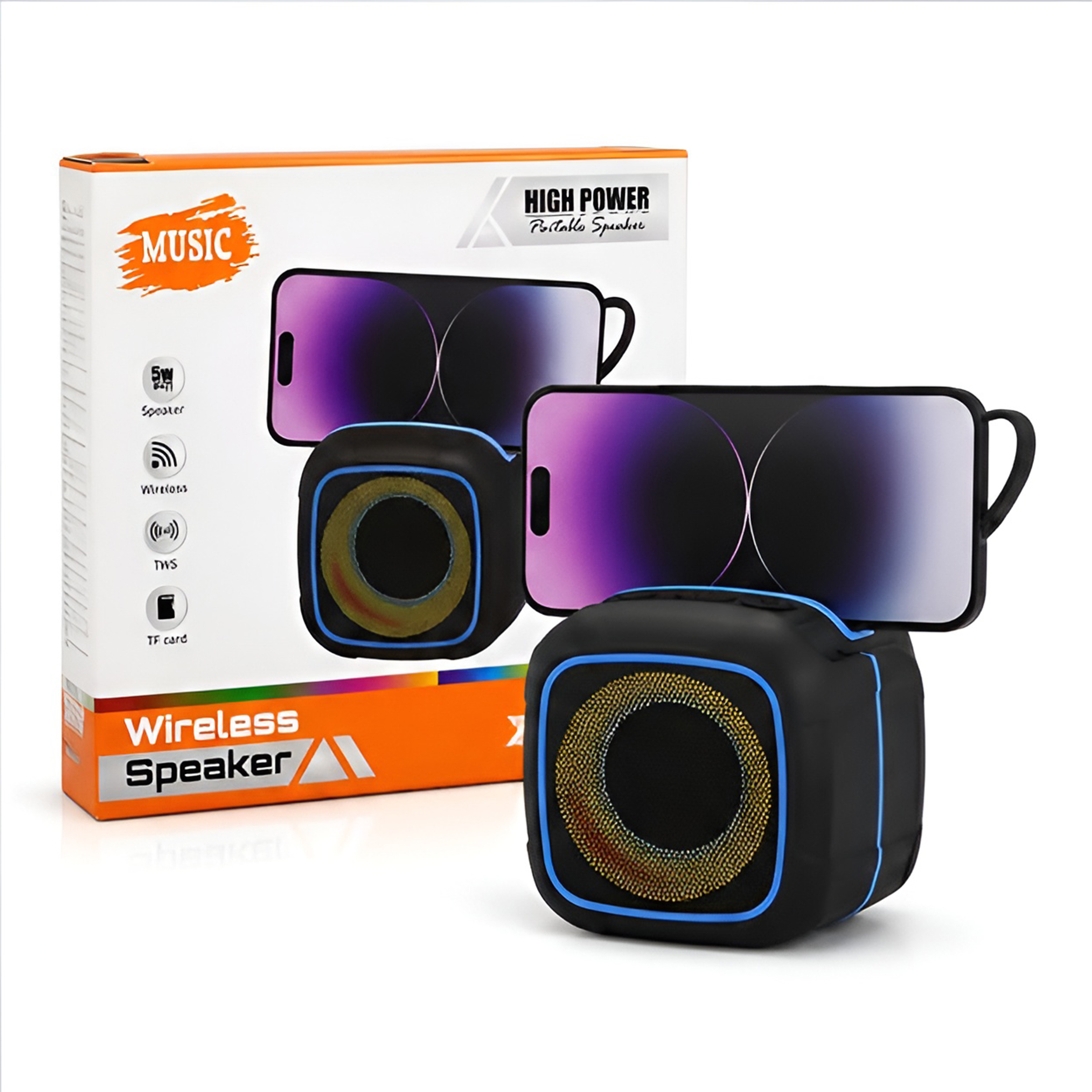 Parlante Portátil Inalámbrico X-933 de 5W