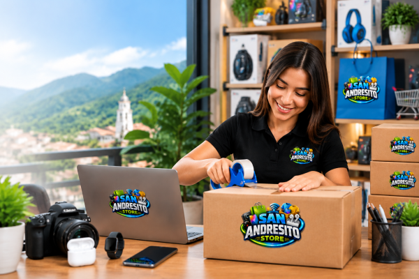 San Andresito Store tienda online en Dabeiba Antioquia con productos de tecnología, hogar y accesorios