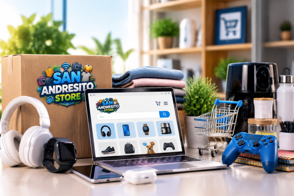 San Andresito Store tienda online en Dabeiba Antioquia con productos de tecnología, hogar y accesorios